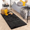 FRAAI | Home & Living Hochflor LäUfer - Comfy Supreme Schwarz - Shaggy, Einfarbig - Modern, Skandinavisch - Schlafzimmer, Flur - Fellteppich - Carpet