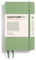 LEUCHTTURM1917 363942 Notizbuch Pocket (A6), Hardcover, 187 nummerierte Seiten, Salbei, Kariert