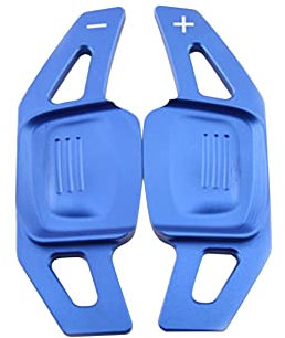 Asudaro Paletta Del Cambio Al Volante, Leva Del Cambio Al Volante in Lega di Alluminio 2 Pz Corto Rivestimento Del Cambio Al Volante Del Cambio Al Volante Compatibile con G-Ol-F 8 Mk8 2020 2021