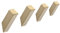 Beelee Gebürstetes Gold Handtuchhaken für das Badezimmer 4 Packung An der Wand montiert Kleiderhaken Schwerlast Hutständer Kleiderbügel Wandhaken, BA9808BG-4