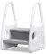 Aufun Tritthocker Kinder, 2 Stufen Trittschemel, Anti-Rutsch-Funktion, Perfekt für Kinderzimmer, Küche, Badezimmer oder Kleinkind Toiletten Training(Grau)