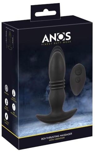 ANOS Analplug_5532200000 Analplug Schwarz Einheitsgröße