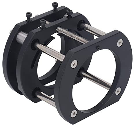 Router Lift, plataforma elevadora de router, material de aleación de aluminio, altura ajustable, diámetro de sujeción 64-66 mm