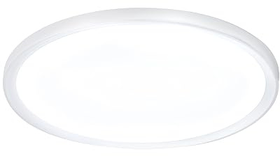 VA-Cerulean LED Deckenleuchte 72W Kaltweiß Deckenlampe Ø 45cm Flach Rund IP44 Wasserdichte Ultra Dünn Lampe für Küche Badezimmer Schlafzimmer Flur Wohnzimmer Keller Balkon