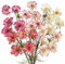 Arborus Blumen Deko 5 Stück Kunstblumen wie echt Künstlicher Zweig mit Blüten 71CM Künstliche Kosmos Künstliche Blumen Blumenstrauß für Vase Haus Büro Hochzeit Zimmer Hotel Tisch Deko