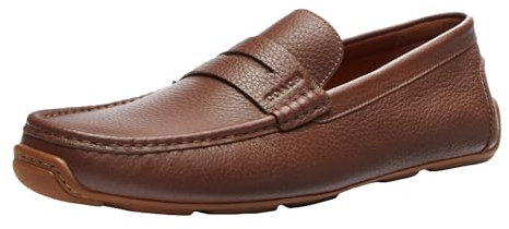 Coach Herren Luca Leather Driver, Sattel, 39.5 EU