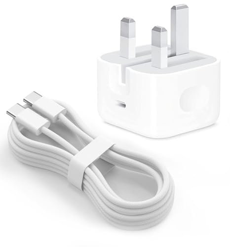 iPhone 15 Charger: 20W PD, USB C to USB C 1M Cable, MFi Certified for iPhone 15 Series & iPad Pro/Air/Mini