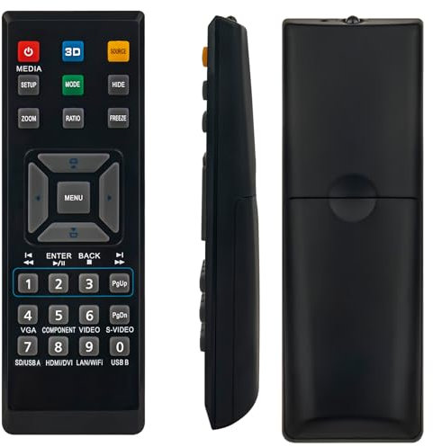 Ersetzte Fernbedienung Passend für Acer Projektor H5360BD H5382BD H6502BD H6512BD H6510BD H6515BD H6517BD H6517ST H6520BD H7532BD H7550BD H7550BDz H6517ABD H5370BD H5380BD P1220 P1283