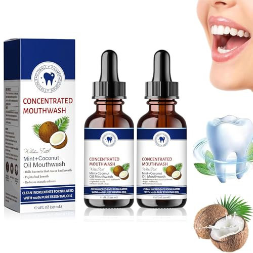 Kokosöl-Mundspülung