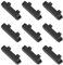 LICQIC 10 Pcs Weep Vent Cover, Window Drain Caps, Weep Hole Drainage Covers Double Glazing, for Doors and Windows (Black)