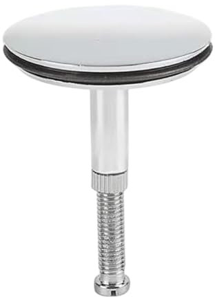 43mm Badewannenstöpsel - Universal Stöpsel Badewanne mit Verstellbarer Schraube Edelstähle Abflussstopfen Badewanne, Stöpsel Waschbecken Verschluss für Bad und Küchenspüle