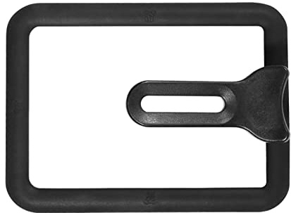 Rektangulärt Glaslock, Rektangulärt Pannlock Svart Lock Grytlock i Förtjockat Glas Rektangelt Pannlock D för Kökstillbehör (13 * 18 cm)