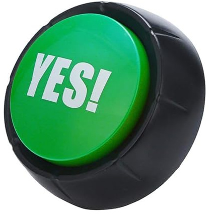 Générique Response Buzzers Classroom – Button Buzzer Game | Buzzers for Game Show, ja und keine Knöpfe, Buzzers für Game Show für Schreibtisch und Wohnheim-Zubehör