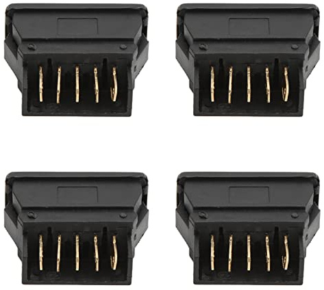 Interruptor de Elevalunas de 5 Pines, 8 Unidades, con Lámpara, Universal, para Coche, con Luz Verde, 12 V y 24 V