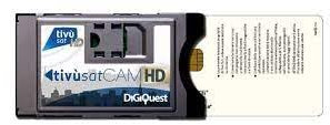 DIGIQUEST CAM Tivùsat HD certificata |Accesso ai canali HD | Installazione Facile e Veloce | Ideale per amanti di cinema e sport | Smartcard Tivùsat inclusa da attivare, compatibile con dispositivi CI