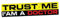 Autoaufkleber Trust Me I AM Doctor, Vinyl, JDM, Auto-Drift, 4 x 4, Medic, Auto-Styling-Grafiken, 15 cm x 3 cm, 2 Stück