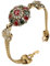 SCWZZWSY Vintage Armband Gold Plated Strassharzarmband für Frauen Schmuck Geschenk, Schmuck Halskette, Armbänder