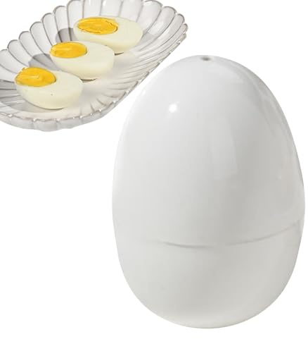 Nbbwwu Mikrowellen-Eierdampfer, Mikrowellen-Eierbereiter,Pochierer für gekochte Eier mit Deckel - Eierkocher für hart weichgekochte Eier, schneller Eierkocher, Küchengerät