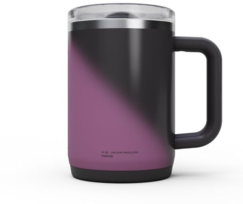 CAMELBAK Thrive Mug Vss Trinkflasche, Lavendar Dawn, 500 ml | Sicherer, auslaufsicherer Deckel, Temperaturkontrolle, die lange hält, heiß oder kalt, vielseitig, bequemer Tragegriff