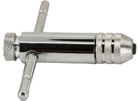 Drill America - DWTD338R 1/16-1/4 Ratcheting T-Handle Tap Wrench, DWT Series