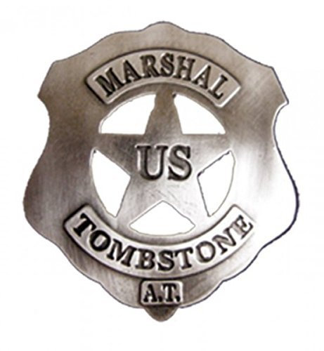 Denix US Marshal Sheriffstern Stern Tombstone Cowboy Western Anstecker 6 cm