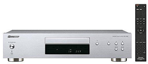 Pioneer PD-10AE-S Lettore CD Pure Audio con unità Silent Drive e clock da 10 ppm di precisione - Argento/Silver
