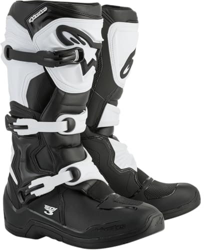 Alpinestars 2013018-10-6 Tech-3-Stiefel für Erwachsene, Unisex, Schwarz, Größe 06 (mehrfarbig, Einheitsgröße)