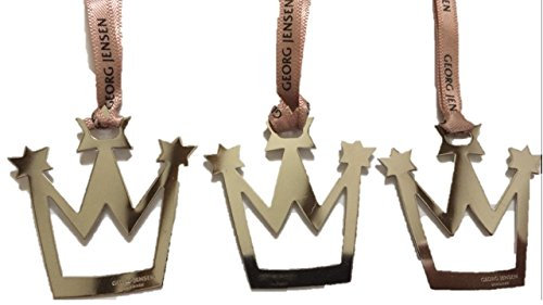 9 Georg Jensen Christbaumkronen Dekoration Silber