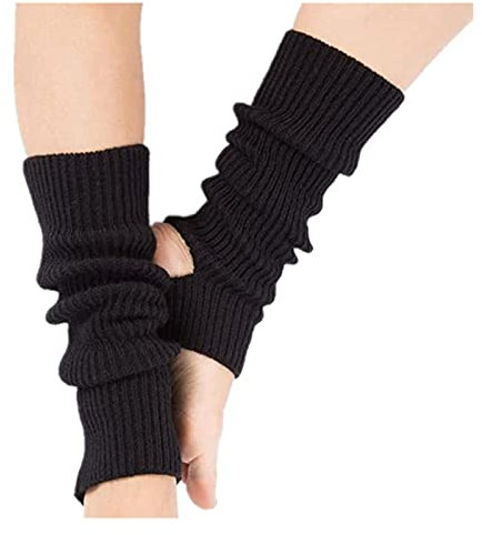 Damen Yoga-Socken, gestrickt, lang, Sport, Beinstulpen, Fitnessstudio, Fitness, Tanzen, weibliche Mädchen, tägliches Tragen, Training, hält warm, lateinamerikanisches Tanzen