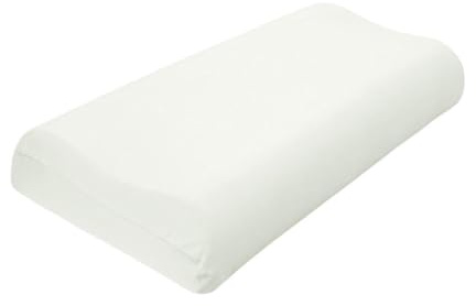 Traumschlaf Universal Bezug für Nackenstützkissen – elastischer Edel Jersey Kissenbezug aus Baumwolle – weich, dehnbar und passgenau für viele Nackenstützkissen – L-XL, Höhe 11-14 cm, Schnee
