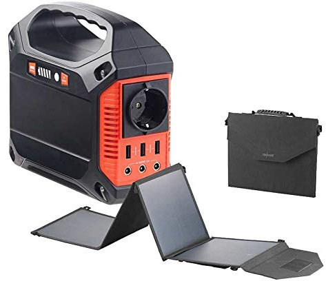 revolt Batterie Nomade 42 Ah avec Panneau Solaire Pliable 50 W