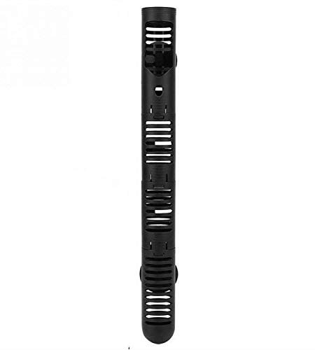 Chauffage marin pour aquarium avec ventouse – 1 pièce réglable universel pour eau douce et eau salée (4 nœuds - 30,55 cm)