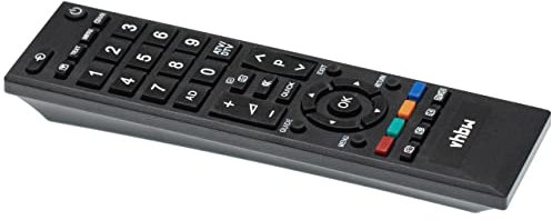 vhbw telecomando compatibile con Toshiba 22AV633D, 22AV635D, 22AV625D, 22AV703, 22EL833B, 22EL833G, 22SL73G TV, televisione - Telecomando di ricambio