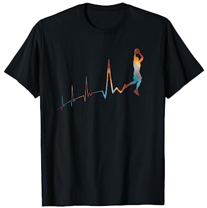 Basketball Herzschlag | Basketball Frequenz T-Shirt