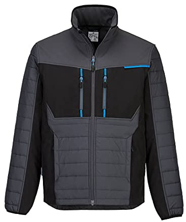 Portwest T752 – WX3 Baffle Jacket Metal Grey, Größe: M, T752MGRL