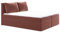 Boxspringbett Egro mit 2 Bettkästen und Zwei große Kissen - Doppelbett mit Bonell-Matratze und Topper, Polsterbett, Bett, Bettgestell Schlafzimmer (Pink (Kronos 29), 140 x 200 cm)