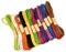Skyzone Corda di spago di iuta colorata, Corda di iuta naturale di 12 colori Corda colorata artigianale per confezioni regalo, opere d'arte, artigianato fai-da-te (10 m per colore)