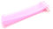 50 buste in organza, 26 x 6 cm, colore: Rosa