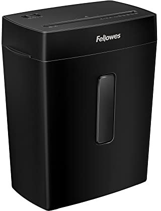 Fellowes Aktenvernichter Powershred P-42C - Partikelschnitt (P-4), 8 Blatt - 15 Liter Papierkorb - für Zuhause - 1 Stückl