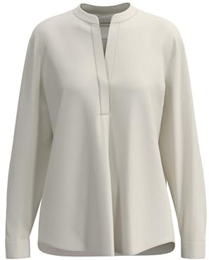 Seidensticker Damen Bluse - City Bluse - Hemdblusenkragen - Regular Fit - Langarm - Uni - 100% Viskose