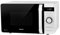 Horno microondas con 8 programas fáciles + parrilla, volumen 17 L, 800 W, negro/blanco