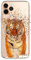 SmartGiftShop Asian Wildlife Animals Case Splatter Art CLEAR Phone Cover Case Exclusive Artwork for iPhone 11 Pro Max - Tiger 1