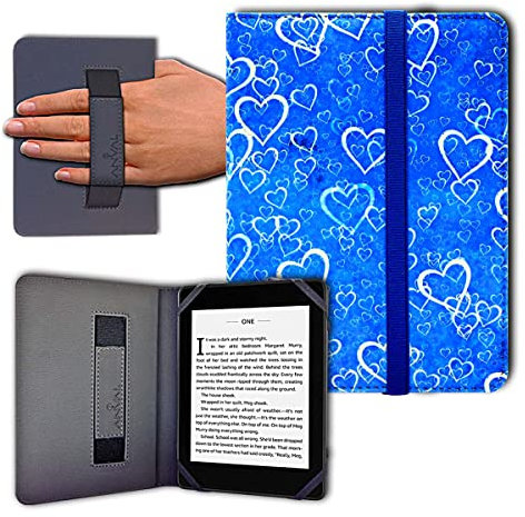 Étui universel pour eReader eBook 6 - Kobo, Woxter, Tagus, BQ, Energy, SPC, Sony, Inves, Papyre, Wolder, Nolim - 6 - élastique (171)