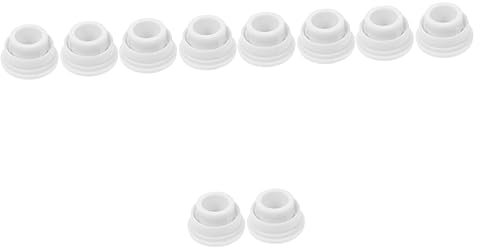 Yardwe 10 STK Gummistopper für Schwimmbecken-Rolltreppe Gummistopfen Trittleiter Ersatzteile für Schwimmbadleitern Gummi Stoßfänger für Schwimmbadleitern Kappen für Poolleitern aufblasbar