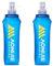 AONIJIE 2 pack 500ml Soft Water Flask Folding Collapsible Bottle TPU BPA Free For Running Bag Wait Pack (250ml)