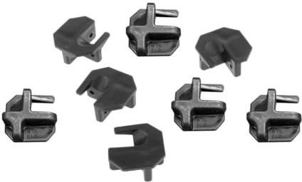 Fonowx 8 Teiliges Set Campingstuhl Verbinder, Klappstuhl Reparaturzubehör, Ersatzteile, Campingstuhl Befestigung für Angeln, Rasen Und Garten, Stil D