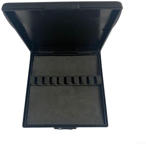 Fagott Rohrblätter, Oboe Reeds Fagott Reeds Fall Aufbewahrungsbox 9PCS Oboe Reeds Schutzhülle Schwarz 9,9 x 9 x 1,7 cm