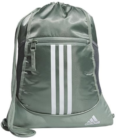 adidas Alliance II Tasche, Silbergrün/Weiß/Onixgrau, One size
