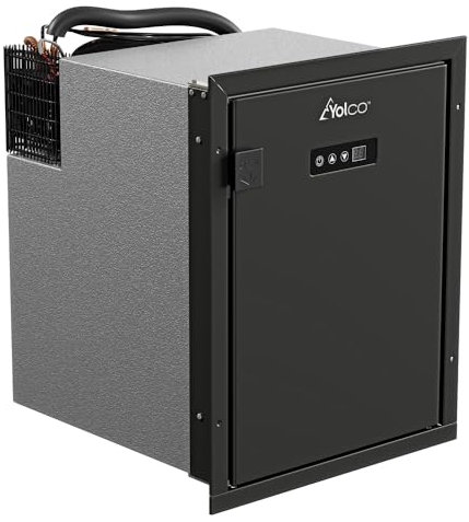 Yolco QL50, Frigorífico de compresor empotrado, Black