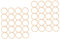 Alasum 40 Stk Silikonarmband Sportmannschaft Motivationsarmbänder Basketball Basketball- Basketball Armbänder Schmuck Basketball-Armband Party-Armband Kieselgel Orange